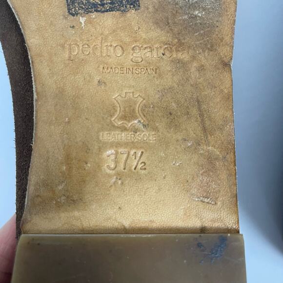 EUC - Pedro Garcia Yoshi Suede Flat - Picture 6 of 7